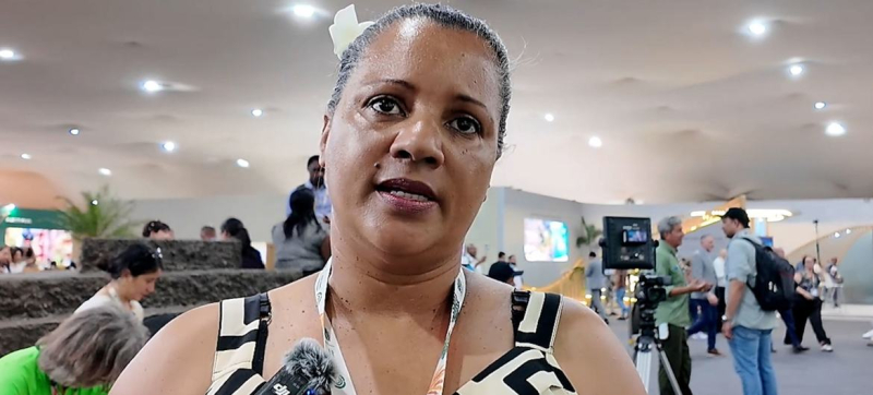 Нэнси Дарколете - автономный сборщик мусора из Сан-Паулу и советник по защите интересов Движения пимпадорес